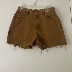 Vintage Lee High Waisted Cut Off Shorts.